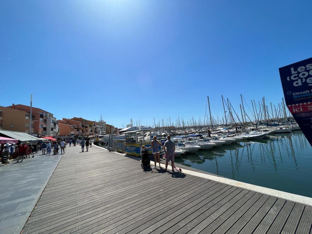 Super T2 Joli Balcon Centre Port Du Cap D'Agde Lejlighed Eksteriør billede